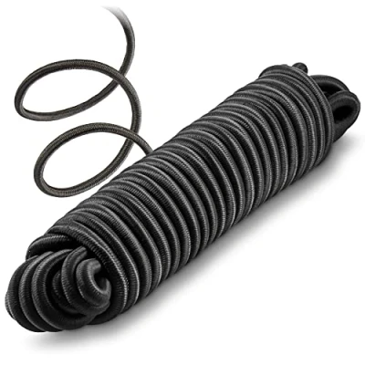 Immagine di com four® Corde Elastiche Corda di tensionamento per striscioni, Poster, Tende, padiglioni tenditori in Gomma Trasporto, Campeggio, Sport, Bagagli espansione