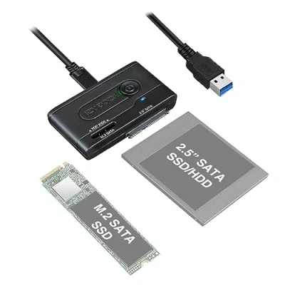 Immagine di ICY DOCK USB C® Adattatore [1x SATA 1x Presa C 3.2 Gen 1 (USB 3.0)] MB031U 1SMB