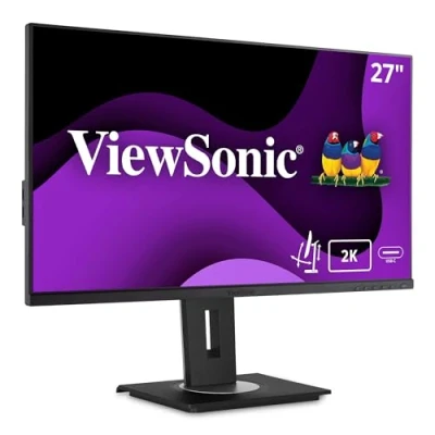 Immagine di Viewsonic VG2755 2K Monitor ERP E (A G) 68.6 cm (27 pollici) 2560 x 1440 Pixel 16:9 5 ms HDMI ™, DisplayPort, USB 3.2 Gen 2 (USB 3.1) IPS LED