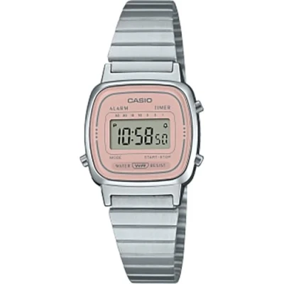 Immagine di Casio LA670WEA Orologio digitale silvercoloured/rosa, Donna, Taglia: One Size, Silver coloured/rosa