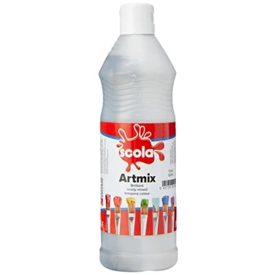 Immagine di Scola Artmix 600ml singolo colore metallizzato (argento)