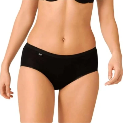 Immagine di Sloggi Basic+ Midi 2p, Slip Donna, Nero (Black), 44