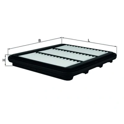Immagine di MAHLE ORIGINAL LX 2690 filtro aria 26,8 224 193,2 Cartuccia CHEVROLET: Matiz, Spark, DAEWOO: Matiz II Hatchback