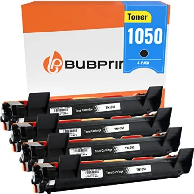 Immagine di Bubprint 4 XXL Cartucce Toner compatibili per Brother TN 1050 DCP 1510 1510E 1512 1512E 1610W 1612W HL 1110 1110E 1112 1210W 1211W 1212W MFC 1810 1910W Nero