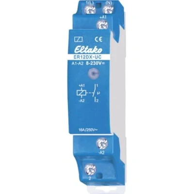 Immagine di Eltako ER12DX UC Relè di commutazione Tensione nom.: 230 V Corrente commut. max.: 16 A 1 NA pz.