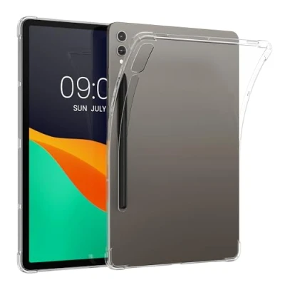 Immagine di kwmobile Custodia Protettiva Tablet Compatibile con Samsung Galaxy Tab S9+ / S9 Fe+ S10+ Cover Trasparente Morbida Silicone