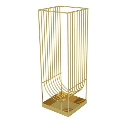 Immagine di AYTM portaombrelli Curva, colore oro, altezza 56 cm, acciaio
