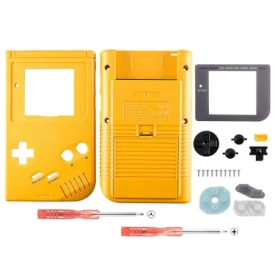 Immagine di OSTENT Sostituzione Cover Case Shell Completa per Nintendo Game Boy Console Colore Giallo
