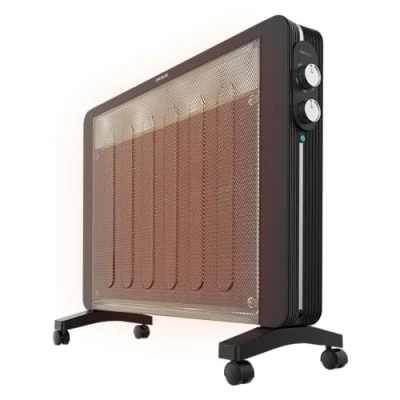 Immagine di Cecotec Piastra Radiante in Mica Ready Warm 2000 Now. W, Termostato Regolabile e 2 Livelli di Potenza, Calore per Convezione, Area Copertura 25 m2