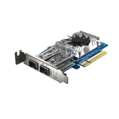 Immagine di QNAP QXG 25G2SF CX6 NIC Supporta SR IOV e RoCE per Ambienti di virtualizzazione Rete VMware migliorati