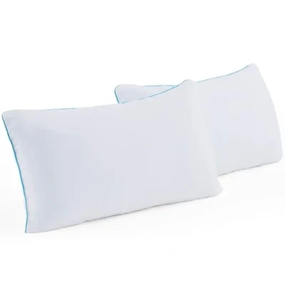 Immagine di Linenspa US Standard Cuscino di fiocchi memory foam Set 2