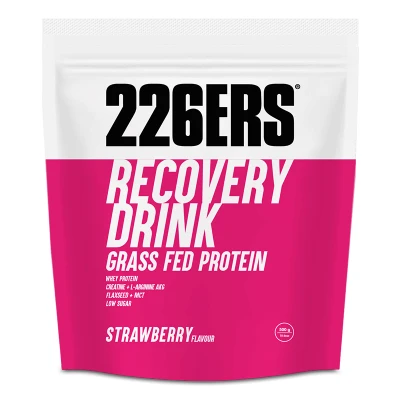 Immagine di 226ERS Recovery Drink Integratore per il Recupero a base di Proteine Whey, Creatina, Carboidrati, Trigliceridi e L Arginina, Senza Glutine, Fragola 500 gr