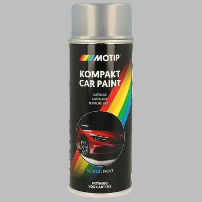 Immagine di MOTIP 55219 Veicolo Vernice combinata 400ml aerosol grigio Kompakt silver metallic 12 ml