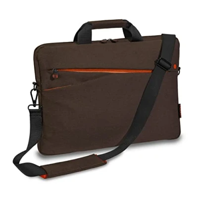 Immagine di PEDEA borsa per PC portatile &quot;Fashion&quot; notebook fino a 15,6 pollici (39,6 cm) con tracolla, marrone