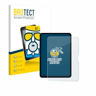 Immagine di brotect Pellicola Vetro Opaca per Apple iPad Pro 11&quot; WiFi 2024 Protezione Schermo [Anti Riflesso, Durezza 9H]