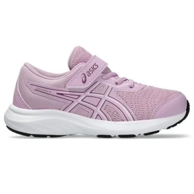 Immagine di Asics Gelcontend 9 Unisex Scarpe da corsa su strada per bambini, Taglia: 33.5, Light ube/white Tessuto / sintetico