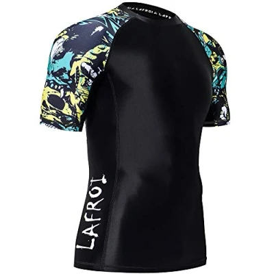 Immagine di LAFROI Protezione antirottura a Compressione da Uomo UPF 50+ Maniche Corte Fierce Size SM