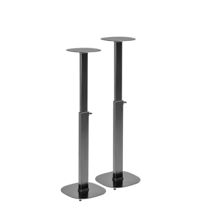 Immagine di My Wall HS 23 L Piedistallo per altoparlante Estensibile, Supporto da pavimento, Regolabile in altezza Nero 2 pz.