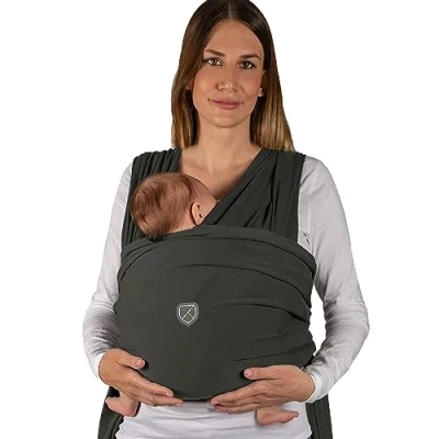 Immagine di Koala Babycare Fascia neonato porta bebè Cuddle Band 2.0 Ancora più Resistente per neonati in cotone organico testata fino a 15 kg Facilmente Regolabile e Unisex