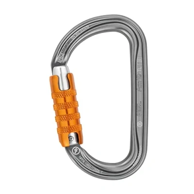 Immagine di Petzl M34 A TL AM D asimmetrico moschettone in alluminio, dimensioni: triact lock