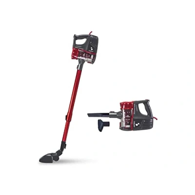 Immagine di BEPER P202ASP001 Scopa Elettrica 2 in 1 Aspirapolvere e Aspirabriciole con Cavo da 6.5 m, 600 W, ABS, Rosso, Grande