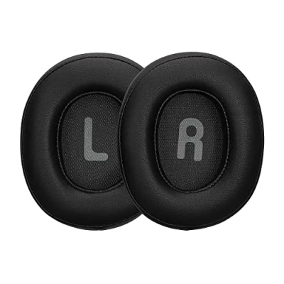 Immagine di kwmobile 2x Cuscinetto Cuffie Compatibile con JBL Tune T760NC / T750BTNC T710BT T700BT Pad Cuscinetti Ricambio Over Ear Simil Pelle nero
