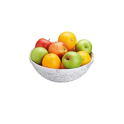Immagine di KitchenCraft Natural Elements Portafrutta in Carta Riciclata, Resistente, Biodegradabile e Riutilizzabile, 25 cm