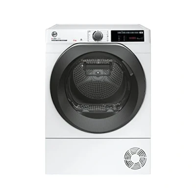 Immagine di Hoover H DRY 500 NDE H9A3TCBEXS S Asciugatrice a Pompa di Calore, 9Kg, Griglia per Scarpe, Wi Fi + BLE, Connesso, Classe A+++, 59,6x58,5x85 cm, Bianco