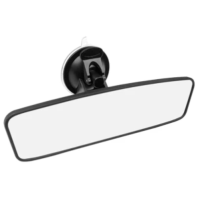Immagine di Avesteir Specchietto Retrovisore Auto 24 x 6.5 cm, Specchio Grandangolare Panoramico Interno con Forte Ventosa, Universale 360 Regolabile Rimovibile per SUV Camion