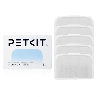 Immagine di PETKIT EVERSWEET Max Filtri, Filtri Fontanella per Gatti, 5 Pezzi Filtro Fontana Gatti,Carbone Attivo,Filtrazione Altamente Efficiente
