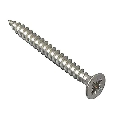 Immagine di Forgefix FORPOZI570S Viti Multiuso compatibili Pozi CSK ST S/Steel 5,0 x 70 mm, Confezione da 100, Acciaio Inox, Set di 100 Pezzi