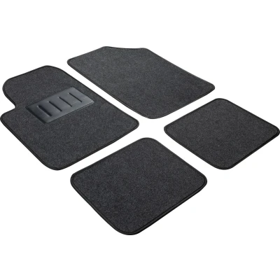 Immagine di START Essential Carpet 10462 Set tappetino Tessile, PVC, PP(Polipropilene) anteriore e posteriore 4 nero