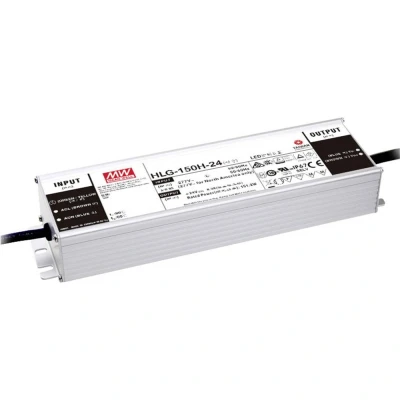 Immagine di Mean Well HLG 150H 36A Driver per LED, Trasformatore LED Tensione costante, Corrente costante 151 W 4.2 A 36 V/DC Circuito PFC, Protezione sovraccarico,