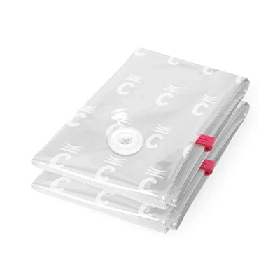 Immagine di Compactor Set 2 x Sacco salvaspazio sottovuoto Trasparente 40 0.2 H.60 cm