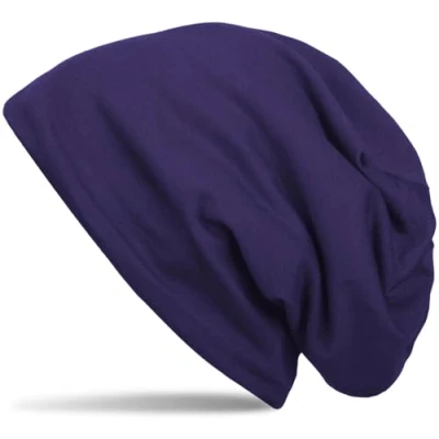 Immagine di styleBREAKER Berretto Unisex Classico a Tinta Unita con Interno in Tessuto Felpato, Foderato 04024008, Colore:Lilla