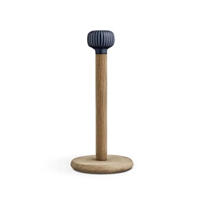 Immagine di Portarotolo da cucina Kähler H31 cm Hammershøi design danese, blu