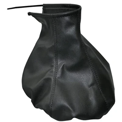 Immagine di Aerzetix C57659 Cuffia soffietto per leva del cambio compatibile con Opel Omega B 1994 2002 colore: nero in pelle sintetica