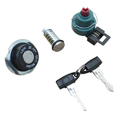Immagine di P2R (Motorisé) Contattore a chiave Scoot adattabile Piaggio 50 zip 2T e 4T, Fly Liberty Vespa LX 4T Gilera Ice, Runner (con commutatore + serratura sella)