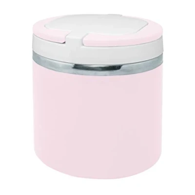 Immagine di NERTHUS Recipiente para solidos FIH 752 Thermos per Solidi, Rosa Pastello, 700 ml di capacità, in Acciaio Inox 18/8, pp