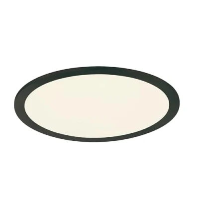 Immagine di Trio Lampada da soffitto a LED Phoenix 674093032, Metallo Nero opaco, Acrilico Bianco, incl. 15 Watt