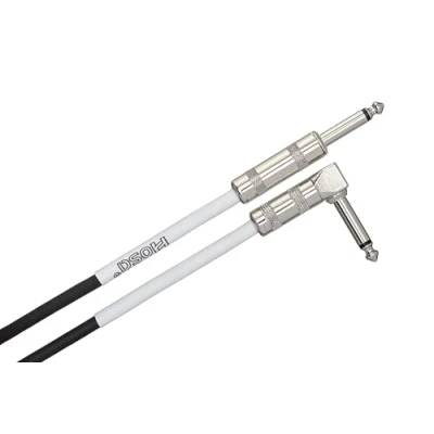 Immagine di Hosa XVS 101F, Camcorder Microphone Cable, XLR3F to Right angle 3.5 mm TRS, 1 ft