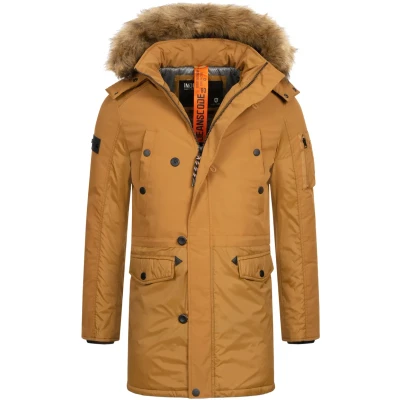 Immagine di Indicode Jeans JARL Cappotto invernale, Uomo, Taglia: Small, Rubber