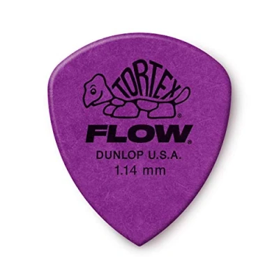 Immagine di Jim Dunlop Tortex Flow Standard Confezione Da 72 1.14 Mm Purple