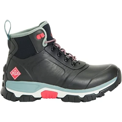 Immagine di Muck Boots Donna Apex Lace Up, Stivali in Gomma, Nero, 38.5 EU