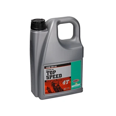 Immagine di Motorex Top Speed 4T 15W/50 Olio motore sintetico a 4 tempi, litri