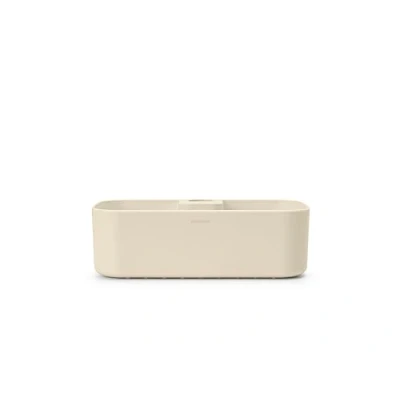 Immagine di Brabantia ReNew Portaoggetti da Doccia Supporta Fino a 2 kg Organizer Parete per la Resistente alla Corrosione Non è Necessatrio Forare Soft Beige 24 x 13 7,5 cm
