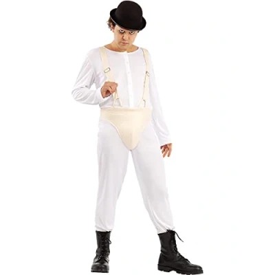 Immagine di Funidelia Costume Arancia Mecca Ufficiale per Uomo Taglia XL Clockwork Orange, Droog, Films &amp; Series