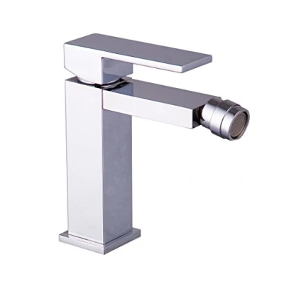 Immagine di DP rubinetteria Quercia Miscelatore monocomando per bidet, colore: argento