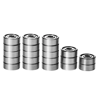 Immagine di 20 cuscinetti a sfera 624ZZ in acciaio, 4 mm x 13 5