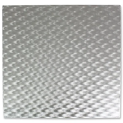 Immagine di PME CBS852 Vassoio Sottotorta Quadrato, Argento, 6 inch